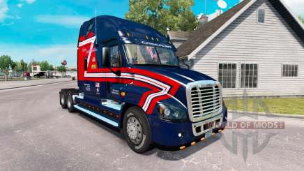 Скин Cargo Transporters на Freightliner Cascadia for American Truck Simulator