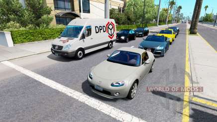 Advanced traffic v1.4 for American Truck Simulator