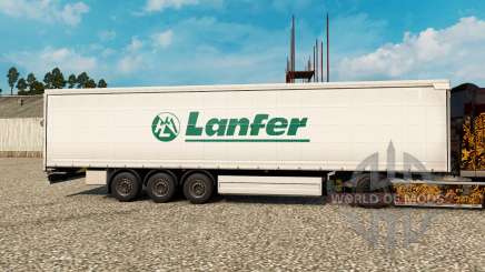 Skin Lanfer Logistics for trailers for Euro Truck Simulator 2