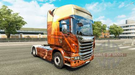 Free Spirit skin for Scania truck for Euro Truck Simulator 2