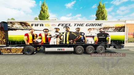 Skin FIFA15 v1.1 for trailers for Euro Truck Simulator 2