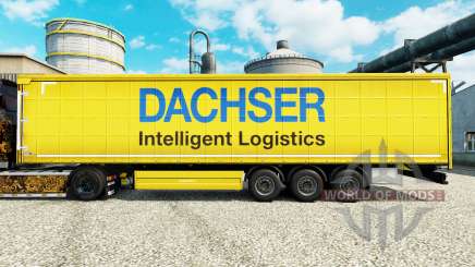 Dachser skin for trailers for Euro Truck Simulator 2