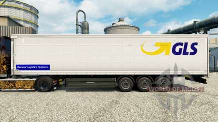 Skin GLS for trailers for Euro Truck Simulator 2