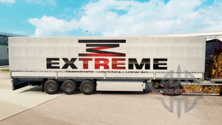 Extreme skin for trailers for Euro Truck Simulator 2