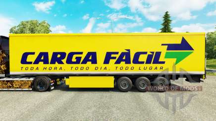 Skin Carga Facil on semi for Euro Truck Simulator 2