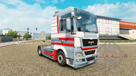 Skin A. Ebner on tractor MAN for Euro Truck Simulator 2