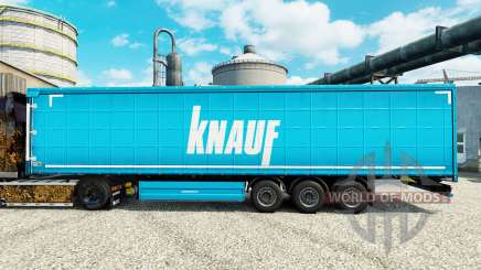 Skin Knauf on semi for Euro Truck Simulator 2