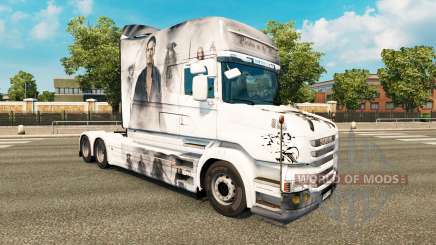 Pirates skin for truck Scania T for Euro Truck Simulator 2