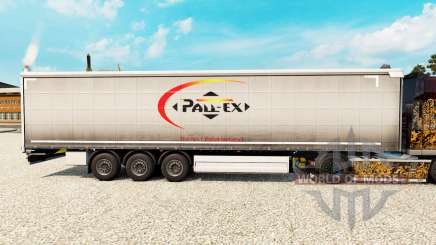 Skin Pall-Ex to curtain semi-trailer for Euro Truck Simulator 2