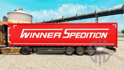 Winner Spedition skin for trailers for Euro Truck Simulator 2