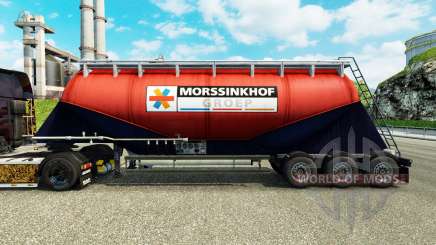 Skin Morssinkhof Groep cement semi-trailer for Euro Truck Simulator 2