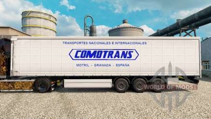 Skin ComoTrans for trailers for Euro Truck Simulator 2