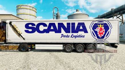 Skin Scania Parts Logistics for trailers for Euro Truck Simulator 2