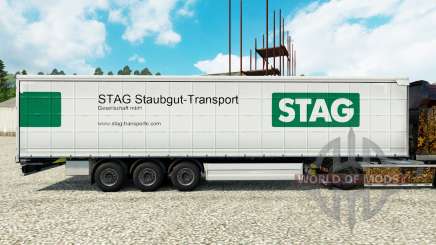 Skin Stag Staubgut Transport on semi-trailers for Euro Truck Simulator 2