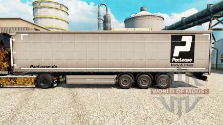 PacLease skin for trailers for Euro Truck Simulator 2