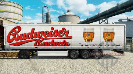 Budweiser skins for trailers for Euro Truck Simulator 2