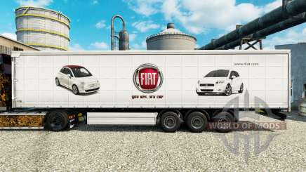 Fiat skin for trailers for Euro Truck Simulator 2