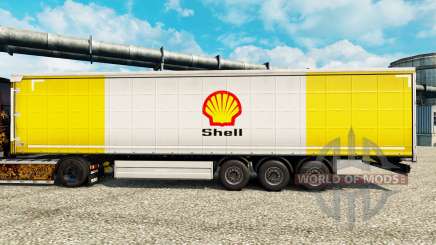 Skin Royal Dutch Shell on semi for Euro Truck Simulator 2