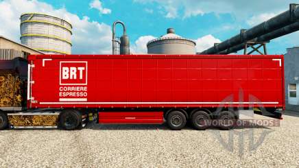 Skin BRT on semi for Euro Truck Simulator 2