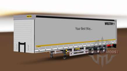 Curtain semi-trailer Wielton v1.1 for Euro Truck Simulator 2