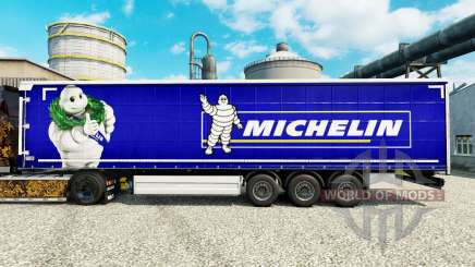 Skin on Michelin semi-trailers for Euro Truck Simulator 2