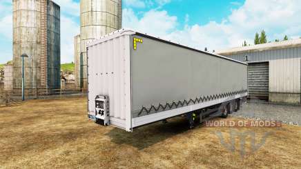 Curtain semi-trailer Schmitz Cargobull for Euro Truck Simulator 2