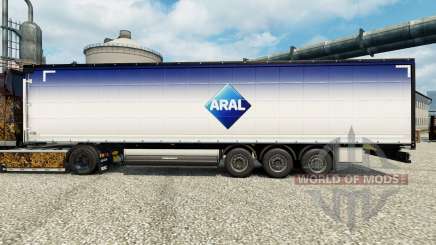 Aral skin for trailers for Euro Truck Simulator 2