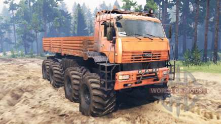KamAZ-6560 8x8 North for Spin Tires