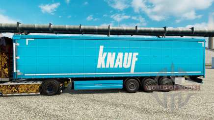 Skin Knauf on semi for Euro Truck Simulator 2