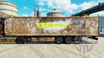 Skin Soylent Green for trailers for Euro Truck Simulator 2