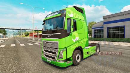 Bring skin for Volvo truck for Euro Truck Simulator 2