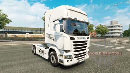 Skin Porsche tractor Scania for Euro Truck Simulator 2