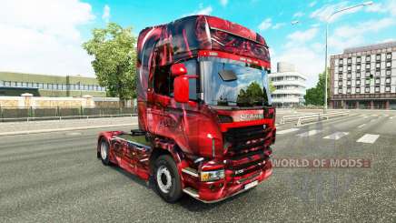 Hintergrund skin for Scania truck for Euro Truck Simulator 2