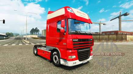Peter Appel skin for DAF truck for Euro Truck Simulator 2