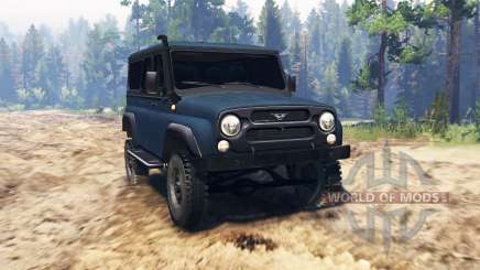 UAZ-3159 bars for Spin Tires