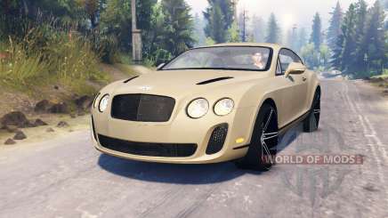 Bentley Continental Supersports for Spin Tires