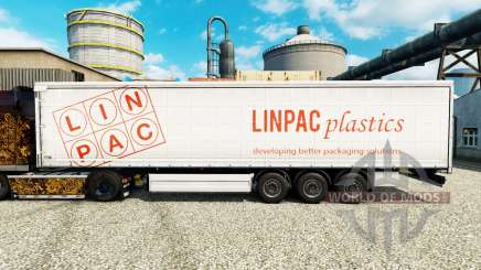 Skin Linpac Plastics for trailers for Euro Truck Simulator 2