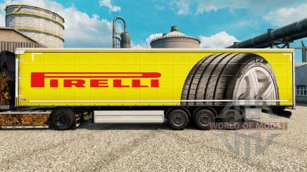 Pirelli skin for trailers for Euro Truck Simulator 2