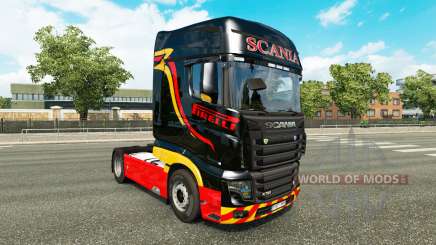 Pirelli skin for Scania R700 truck for Euro Truck Simulator 2