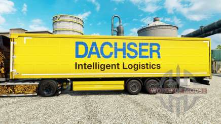 Dachser skin for trailers for Euro Truck Simulator 2