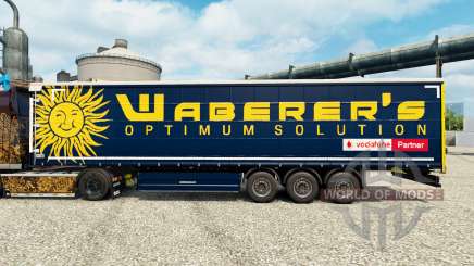 Waberers skin for trailers for Euro Truck Simulator 2