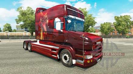 Skin Dragon for truck Scania T for Euro Truck Simulator 2