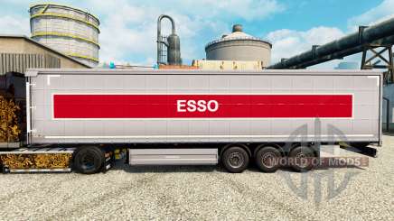 Skin Esso on semi for Euro Truck Simulator 2