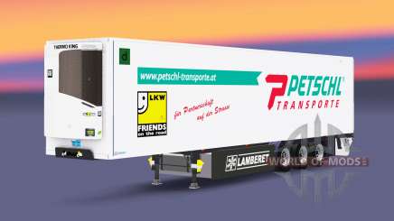 Semitrailer reefer EN Petschl for Euro Truck Simulator 2