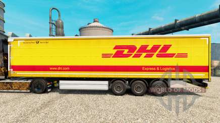 Skin DHL for v2 semi for Euro Truck Simulator 2