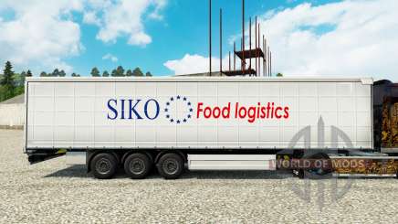 Skin Siko Food Logistics for trailers for Euro Truck Simulator 2