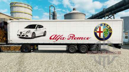 Alfa Romeo skin for trailers for Euro Truck Simulator 2