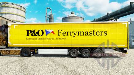 Skin P&O Ferrymasters to trailers for Euro Truck Simulator 2