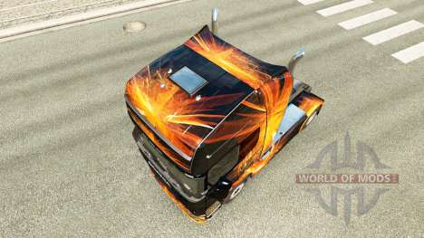 Cubical Flare skin for Scania truck for Euro Truck Simulator 2