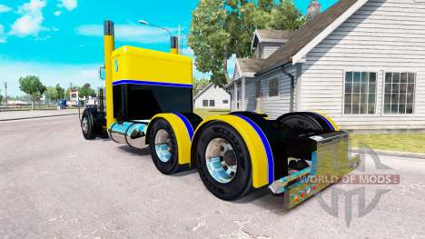Skin Long Road Transport for truck Peterbilt 351 for American Truck Simulator